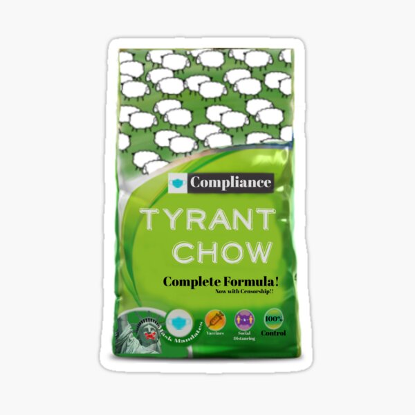 Tyrant Chow Sticker