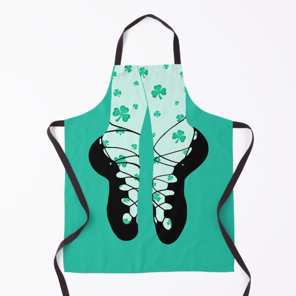 Item preview, Shamrock Irish Soft Dance Shoes | St Patrick's Day Ghillies designed and sold by theBlueKazoo.