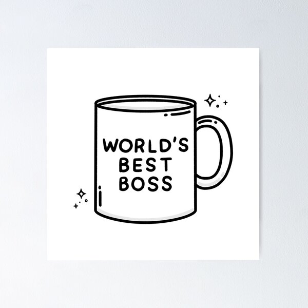 World's Best Boss Tasse à café Michael Scott The Office TV Steve Carell  Tasse cadeau