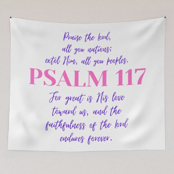 Item preview, Psalm 117 designed and sold by P9Designs.
