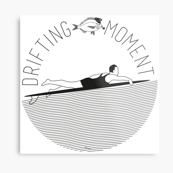 Drifting moment disego Metal Print