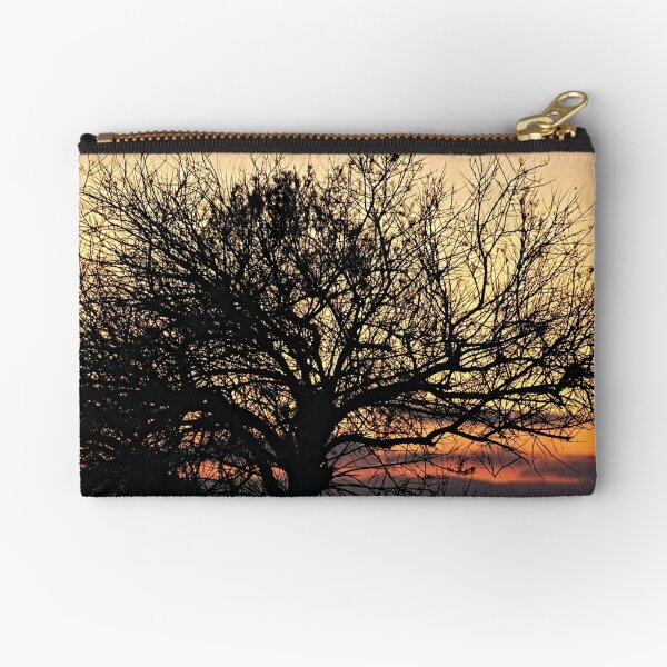 Item preview, Silhouette Bare Tree  Branches Sunset Sky designed and sold by Anna Lemos.