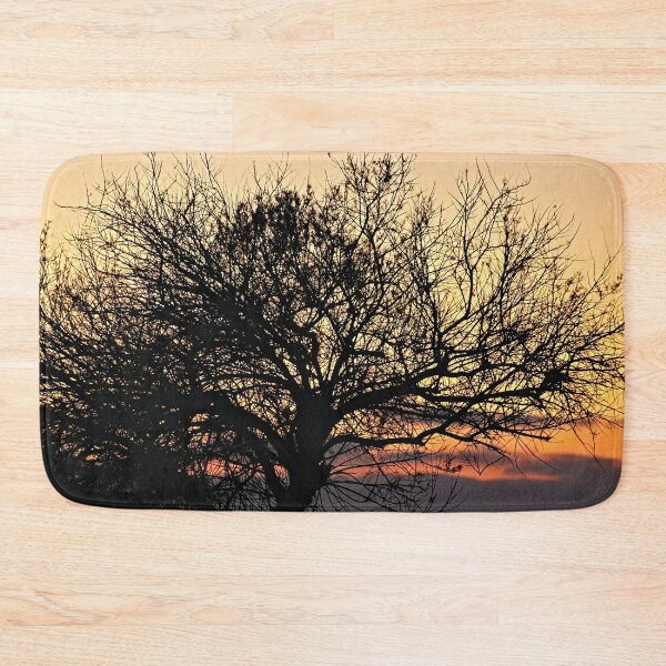 Item preview, Silhouette Bare Tree  Branches Sunset Sky designed and sold by Anna Lemos.