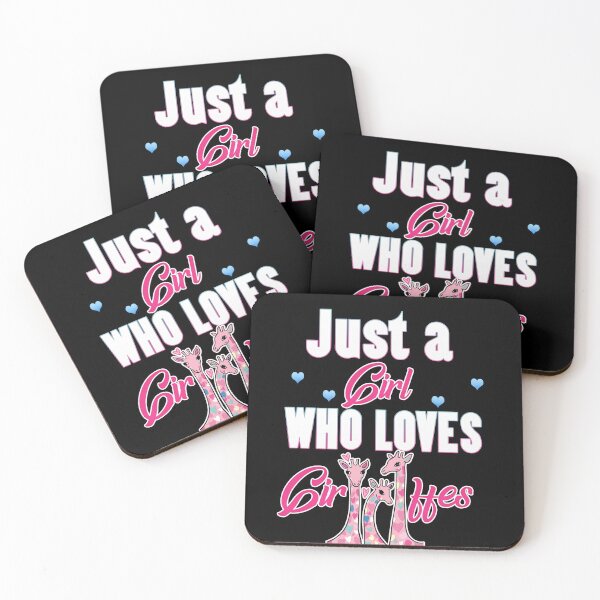 Item preview, Just a Girl who  Loves Giraffes Souvenirs designed and sold by Nzgiftsandmore.
