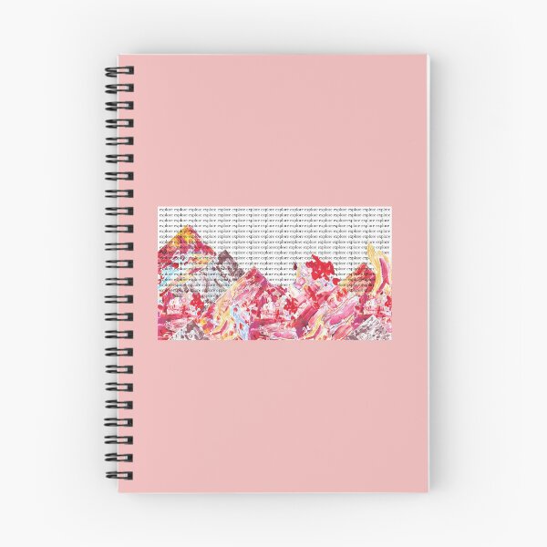 Item preview, abstract landscape in gentle colors designed and sold by BasilTime.