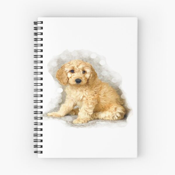 Artikelvorschau, Cockerpoo Cockapoo Aquarell und Bokeh Porträt entworfen und verkauft von OByD.