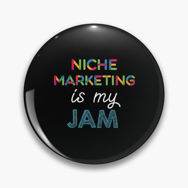 Item preview, Niche Marketing is my Jam. Funny Niche Marketing Design designed and sold by Custom365.