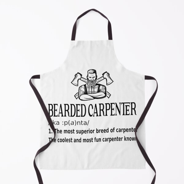 Item preview, Bearded Carpenter Funny Lumberjack Woodworker  designed and sold by BestUncommonTee.