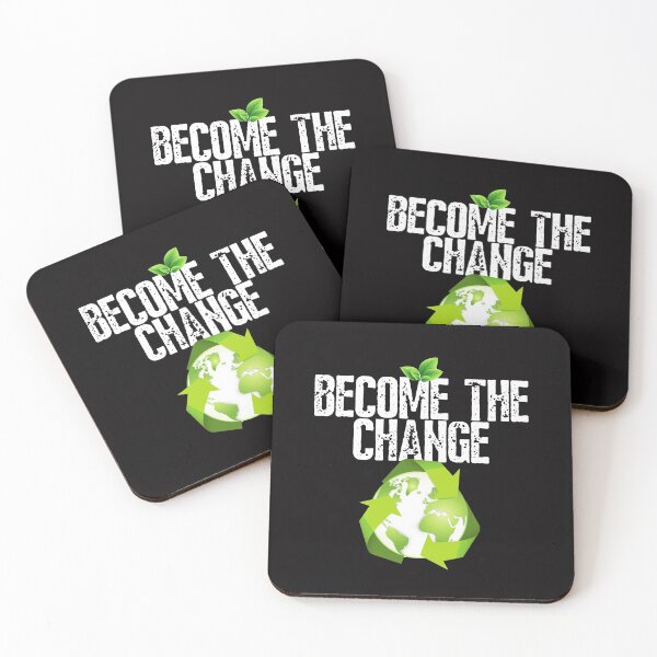 Item preview, Become The Change Green Environmental Design designed and sold by EarthArtDesigns.