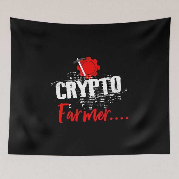 Item preview, Crypto farmer shirts gifts and products designed and sold by glitchman2.