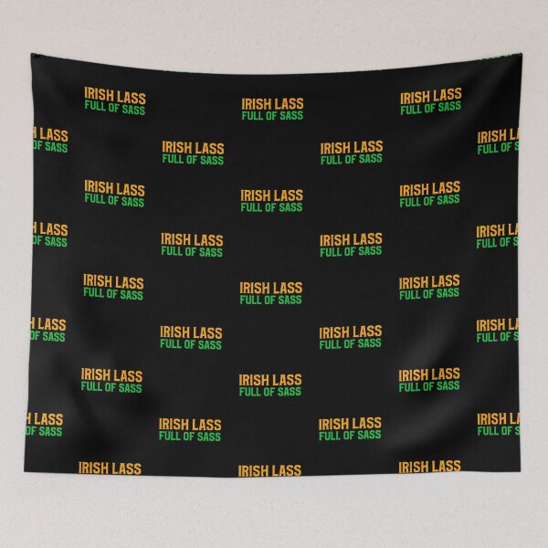 Item preview,  Irish Lass Full Of Sass designed and sold by DARBOL-DESIGN.