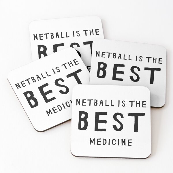 Item preview, Netball is the best medicine. designed and sold by TheGreenGoat.