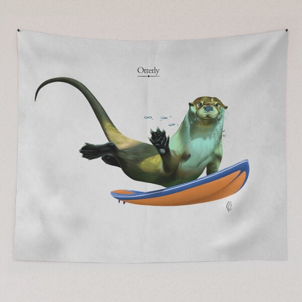 Item preview, Otterly (Titled) designed and sold by rob art | illustration.