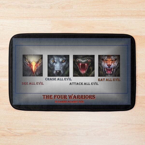 Item preview, FOUR WARRIORS OF GAMING designed and sold by THE AMERICAN TEEVANGELIST.