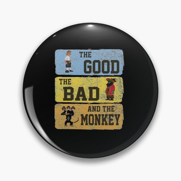 Item preview, The Good, the Bad, the Island Pirate Monkey designed and sold by omr86.