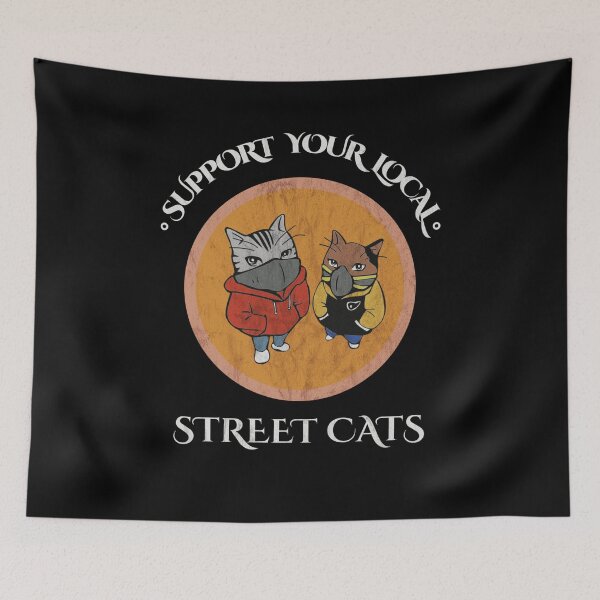 Item preview, Support your local street cats designed and sold by SereneSouls.