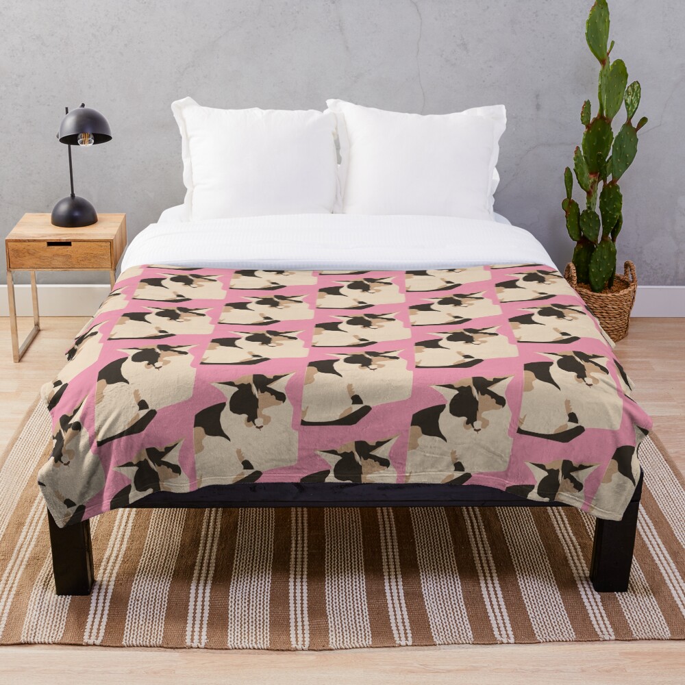 calico cat blanket