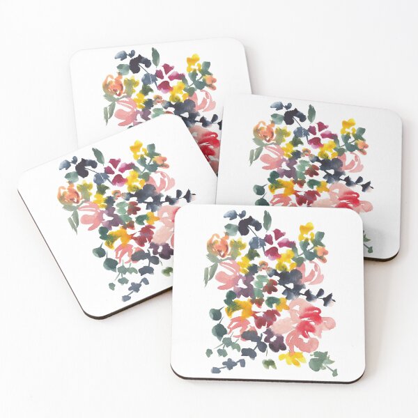 Item preview, Watercolor Flowers 23, Pink and blueBouquet Illustration designed and sold by Ana Moguš.