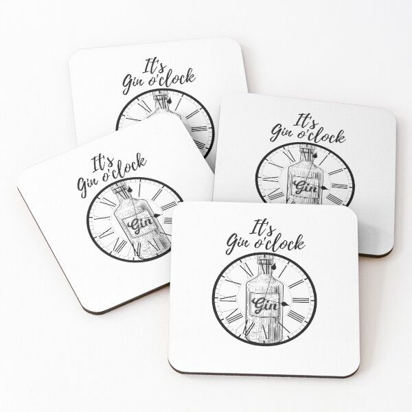 Item preview, It's gin o'clock designed and sold by Zefix.
