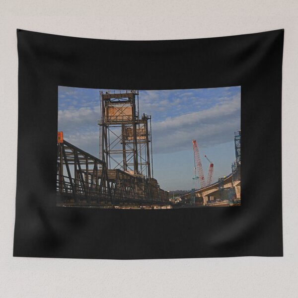 Item preview, Another View of a New and Old Bridge designed and sold by KazM.