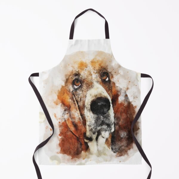 Item preview, Basset Hound Playful Watercolour designed and sold by OByD.