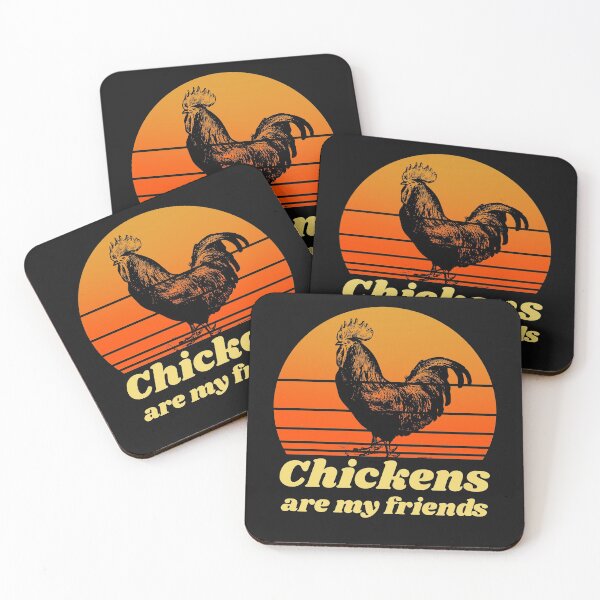 Item preview, Vintage Chickens Are My Friends designed and sold by DiscGolfTees.