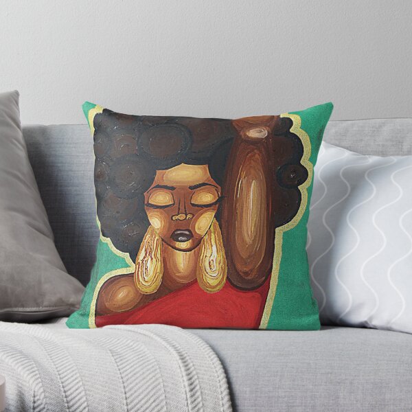 JUSTICE WANTED Throw Pillow