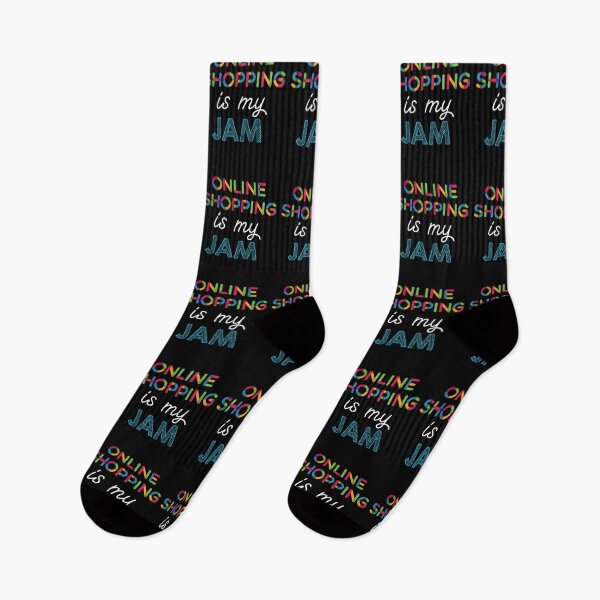 Item preview, Online Shopping is my Jam. Funny Online Shopping Design designed and sold by Custom365.