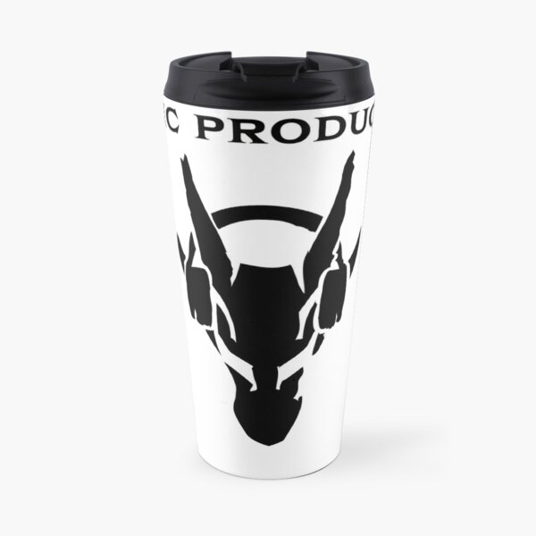 Iconic Production & Logo in Black Travel Coffee Mug