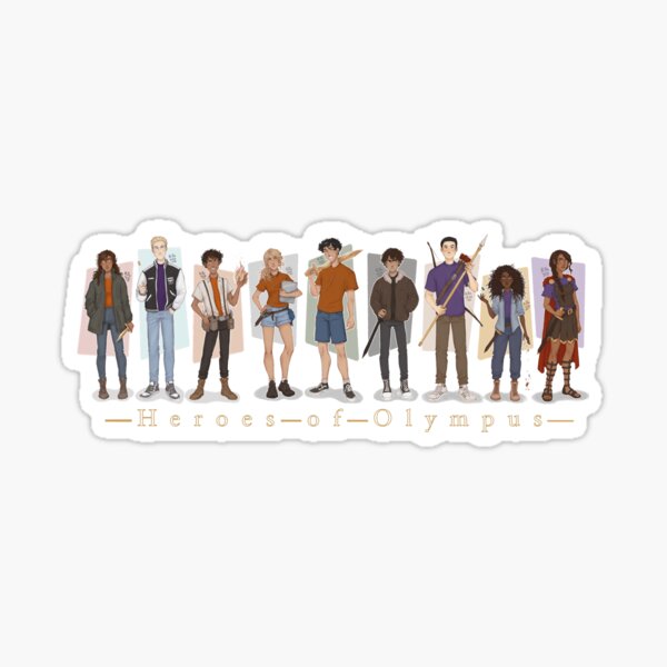 Heroes Of Olympus Stickers for Sale