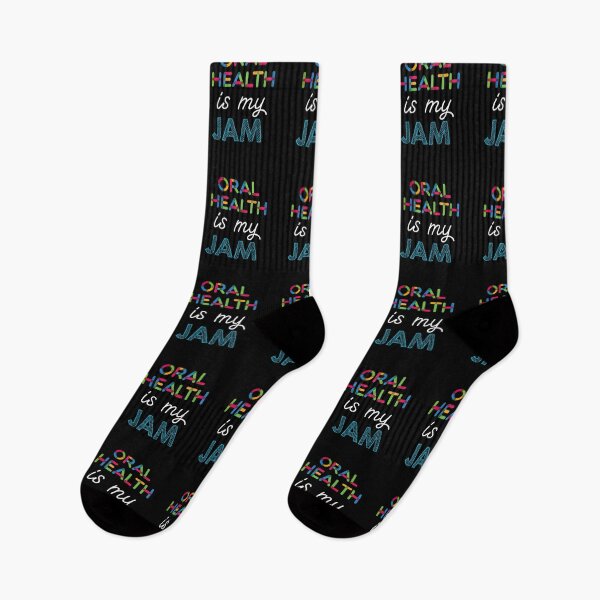 Item preview, Oral Health is my Jam. Funny Oral Health Design designed and sold by Custom365.