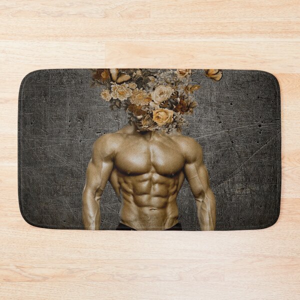 Item preview, Strong is Beautiful (male version) Digital Collage designed and sold by DoggoTankDesign.