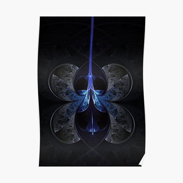 Port of Call // Fractal Artwork Poster