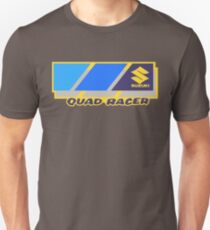 1980's Suzuki Quad Racer Reproduction Print Unisex T-Shirt