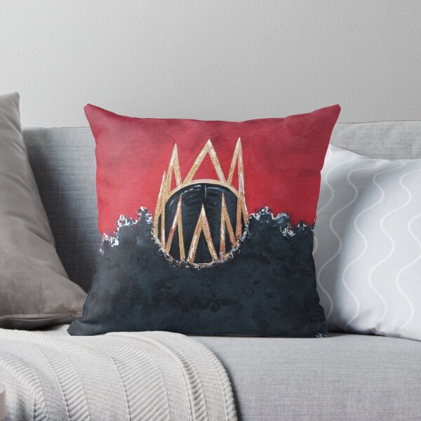 CROWNED ROYAL Throw Pillow