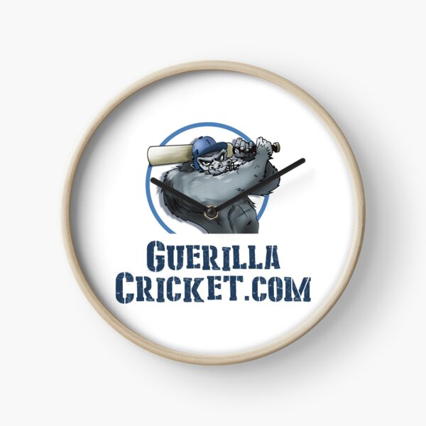 Guerilla Logo Vertical Clock