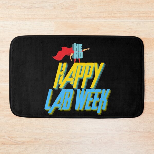Item preview, HAPPY LAB WEEK HERO CAPE MEDICAL LABORATORY SCIENTIST  designed and sold by Hippiesole.