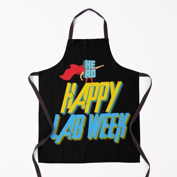Item preview, HAPPY LAB WEEK HERO CAPE MEDICAL LABORATORY SCIENTIST designed and sold by Hippiesole.