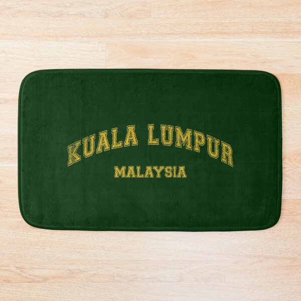 Item preview, Kuala Lumpur Malaysia, Classic College font, vintage grunge designed and sold by webdango.