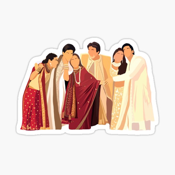 Kabhi Khushi Kabhie Gham Family Sticker