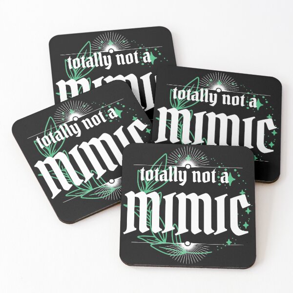 Item preview, Totally Not a Mimic - nerdy phrase shirt designed and sold by BrandNameNerd.