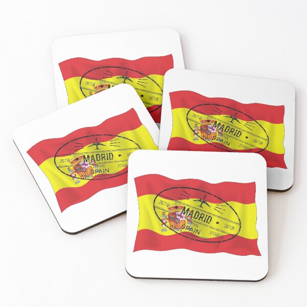 Item preview, Madrid Passport Stamp designed and sold by corralmontana.