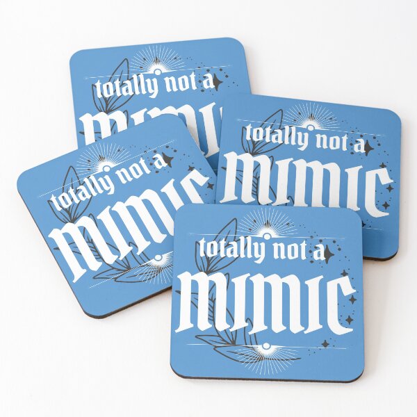 Item preview, Totally Not a Mimic - nerdy phrase shirt designed and sold by BrandNameNerd.