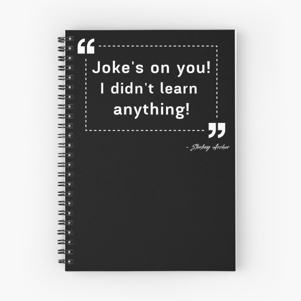 Item preview, Joke's on you I didn't learn anything designed and sold by stuff-n-stuff.