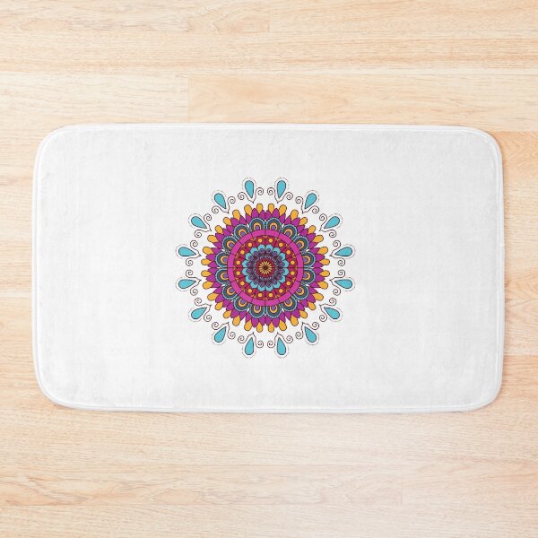 Item preview, Mandala Pink Light Blue designed and sold by kyds.