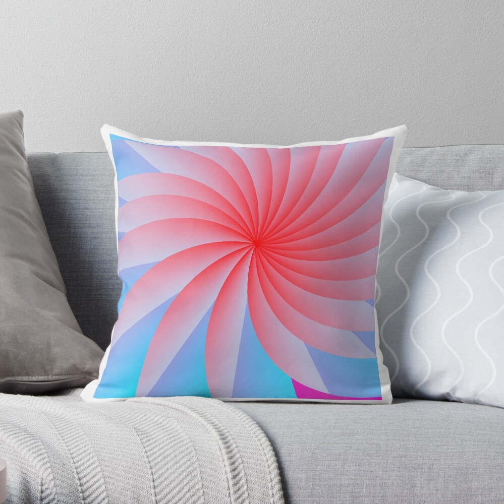 Pink Pillow Posse Throw Pillow