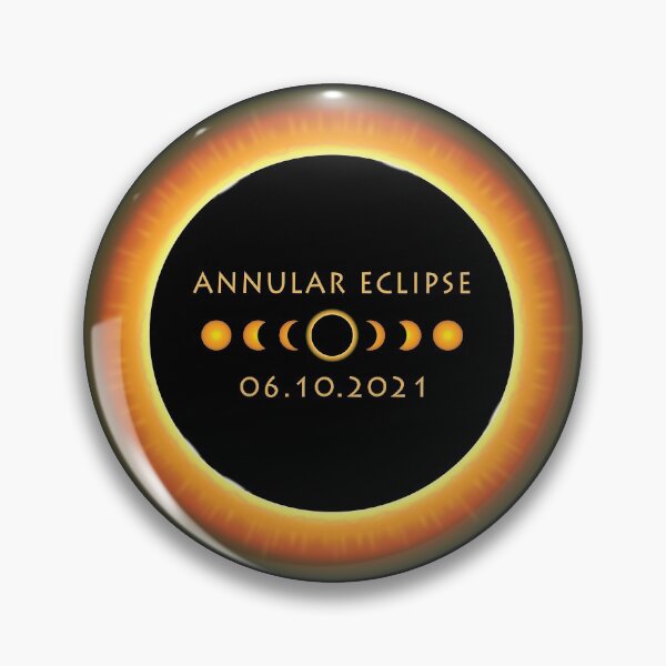 Item preview, Annular Solar Eclipse June 2021 designed and sold by DOLCEINDIGO.