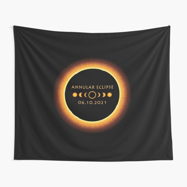 Item preview, Annular Solar Eclipse June 2021 designed and sold by DOLCEINDIGO.