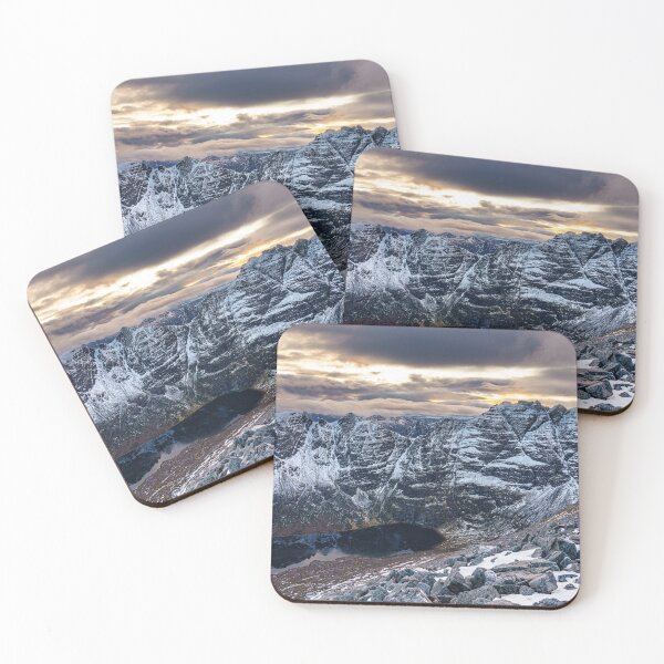 Item preview, An Teallach - Winter Solstice Afternoon designed and sold by ScotLandscapes.