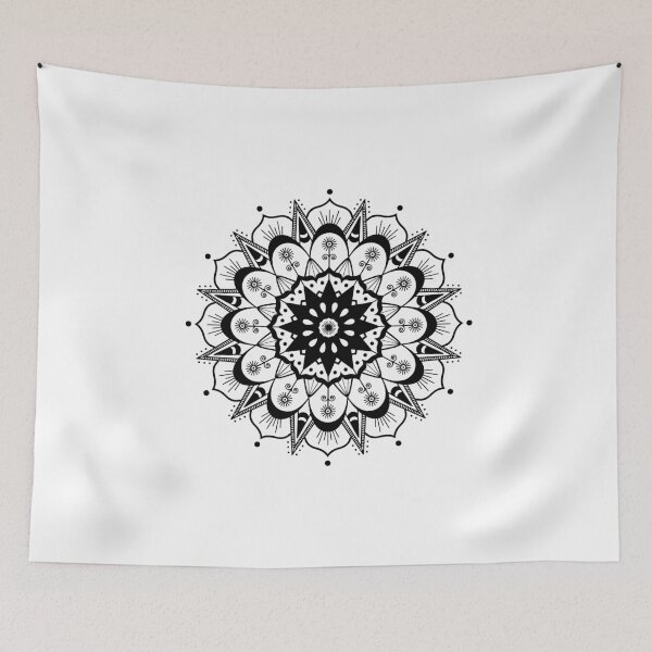 Item preview, Mandala  Scrubs black 1 designed and sold by kyds.